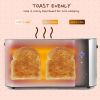 Elite Gourmet ECT-3100 New Stainless Steel 4 Slice Long Slot Toaster