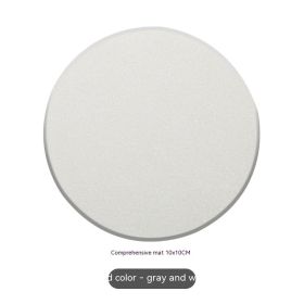 Natural Diatom Mud Hydrophilic Pad Simple Washstand Storage Pad (Option: Gray And White Coaster)