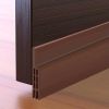 1pc Door Draft Stopper Door Sweep For Exterior & Interior Doors,Door Bottom Seal Dust And Noise Insulation Weather Stripping Draft Guard Insulator