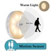 700mAh PIR Motion Sensor LED Night Light USB Rechargeable Night Lamp for Bedroom Kitchen Cabinet Light Wireless Closet Light